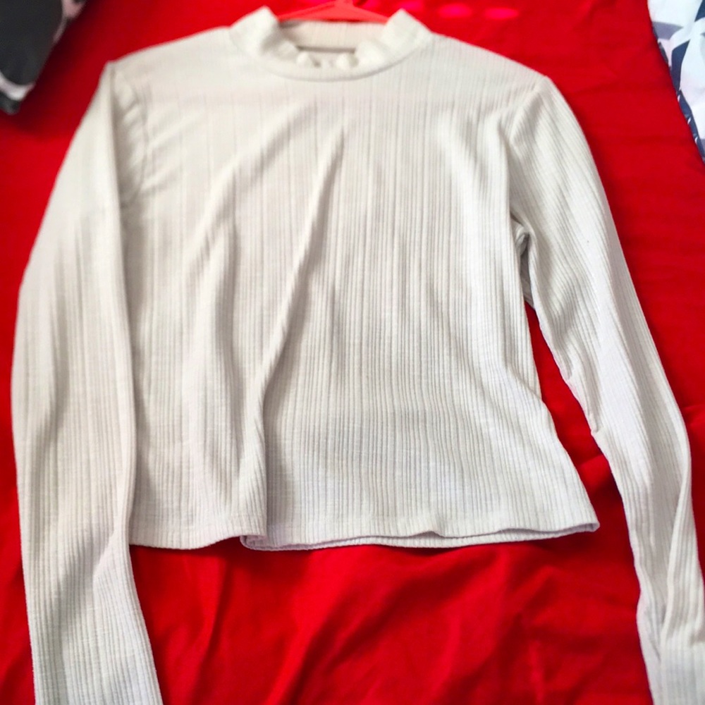 White turtleneck